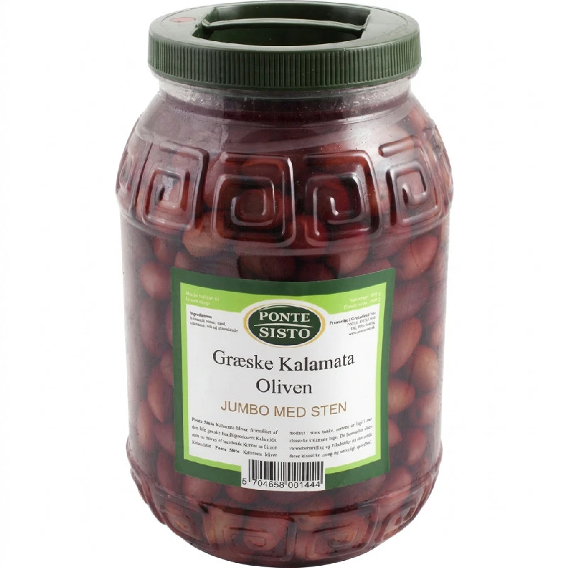 Oliven kalamata m/sten jumbo 2 kg 17501 by Ponte Sisto color Svart
