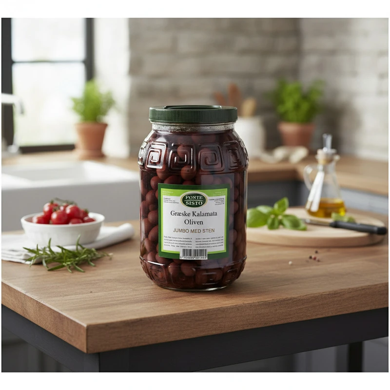 Oliven kalamata m/sten jumbo 2 kg 17501 by Ponte Sisto color Svart