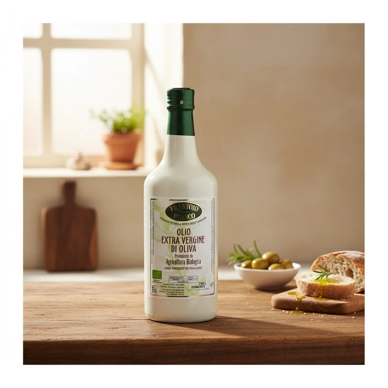 Økologisk Ekstra Jomfru Olivenolje Liguria 500 ml 15128 by Frantoio bianco color Svart