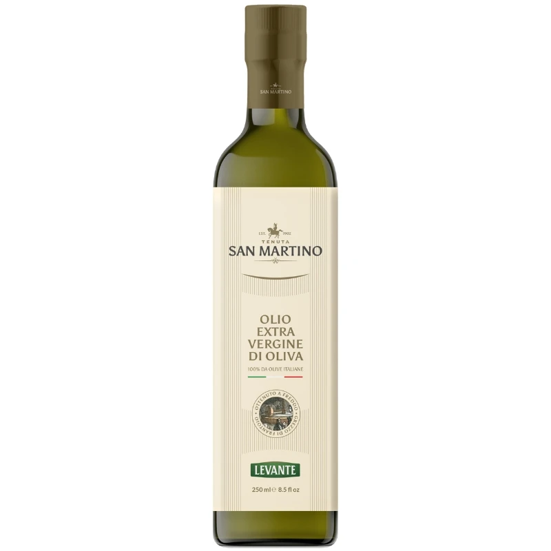 Ekstra jomfru olivenolje 100% italiensk 250 ml 15036 by San martino color Svart