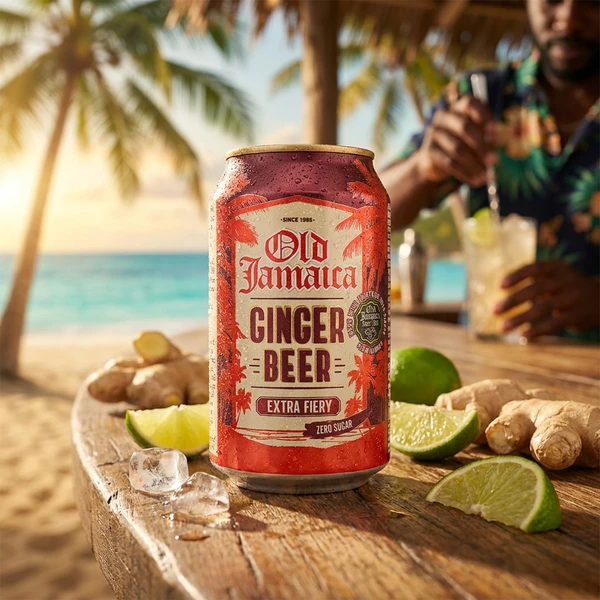 Old Jamaica Ginger Beer Kalorifri 33 cl Boks 3003 by Old Jamaica color Svart
