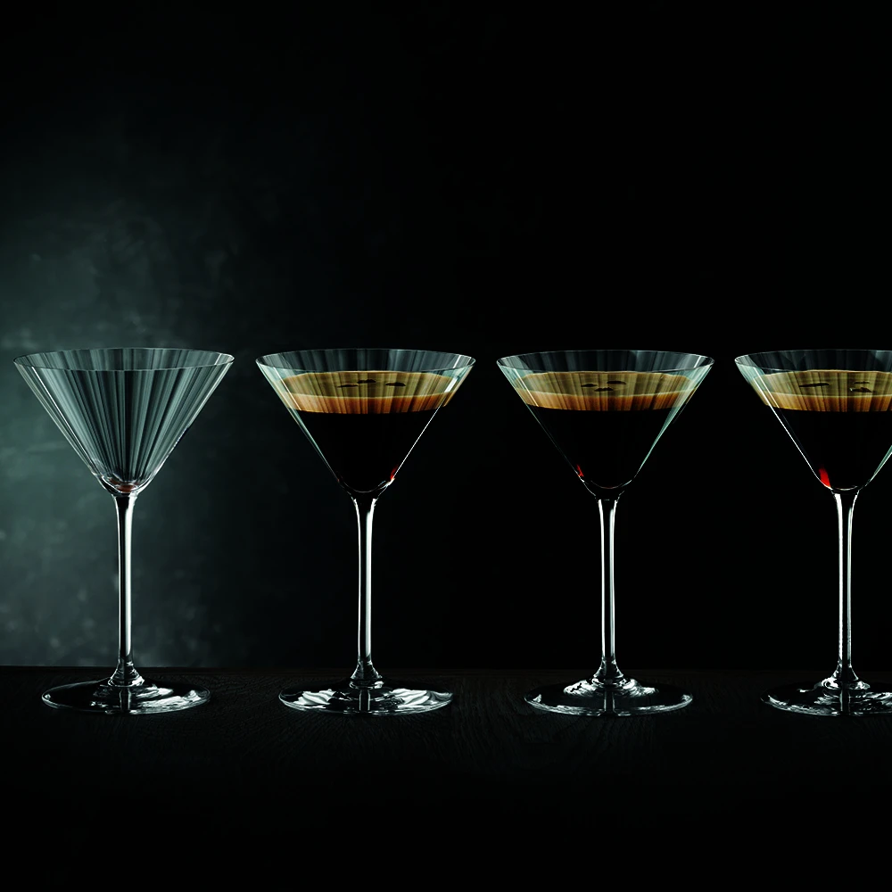 Martini/espresso martiniglass Lifestyle Spiegelau - 220ml 6stk 4458025 by SPIEGELAU color Svart