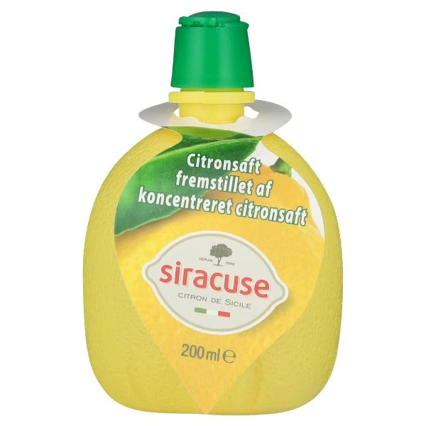 Siracuse sitronsaft 200ml 18018 by Siracuse color Svart