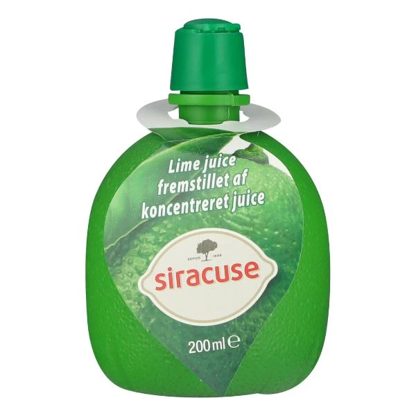 Siracuse limesaft 200ml 18019 by Siracuse color Svart