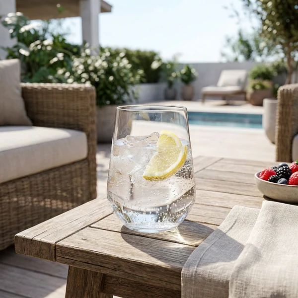 Design Vannglass 33 cl - Tritan Plast BU5023N-21 by Rbdrinks color Svart