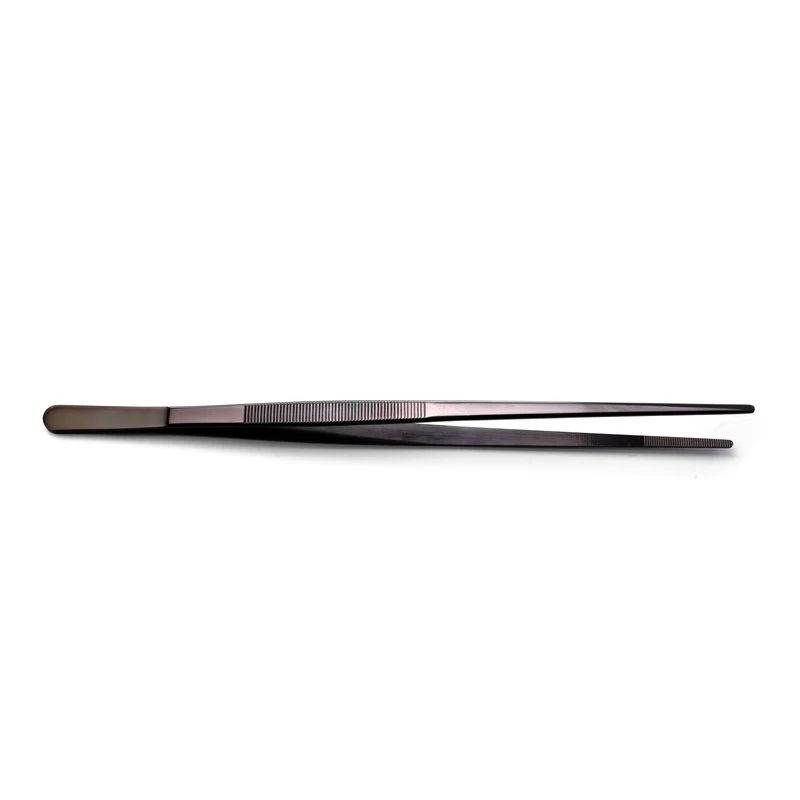 Universalpinsett rustfritt stål sort belegg 300 mm 680131 by Hendi color Svart