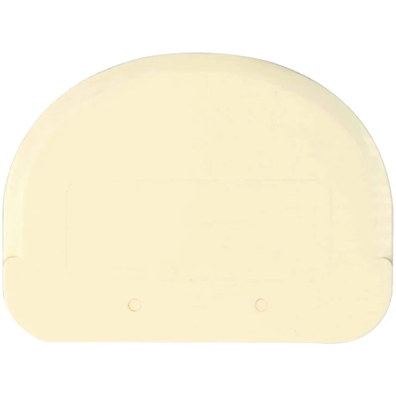 6 stk. Deigskrape fleksibel, halvrund PP 120x88 mm 554166 by Hendi color Svart