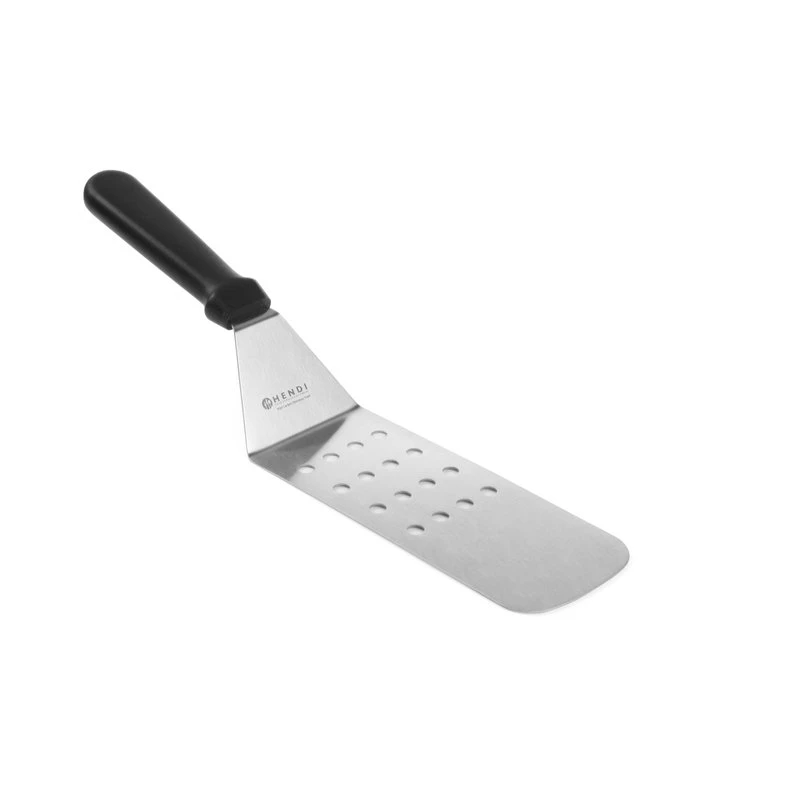 Stekespade fleksibel perforert, sort PP-håndtak 200x73 mm 855720 by Hendi color Svart