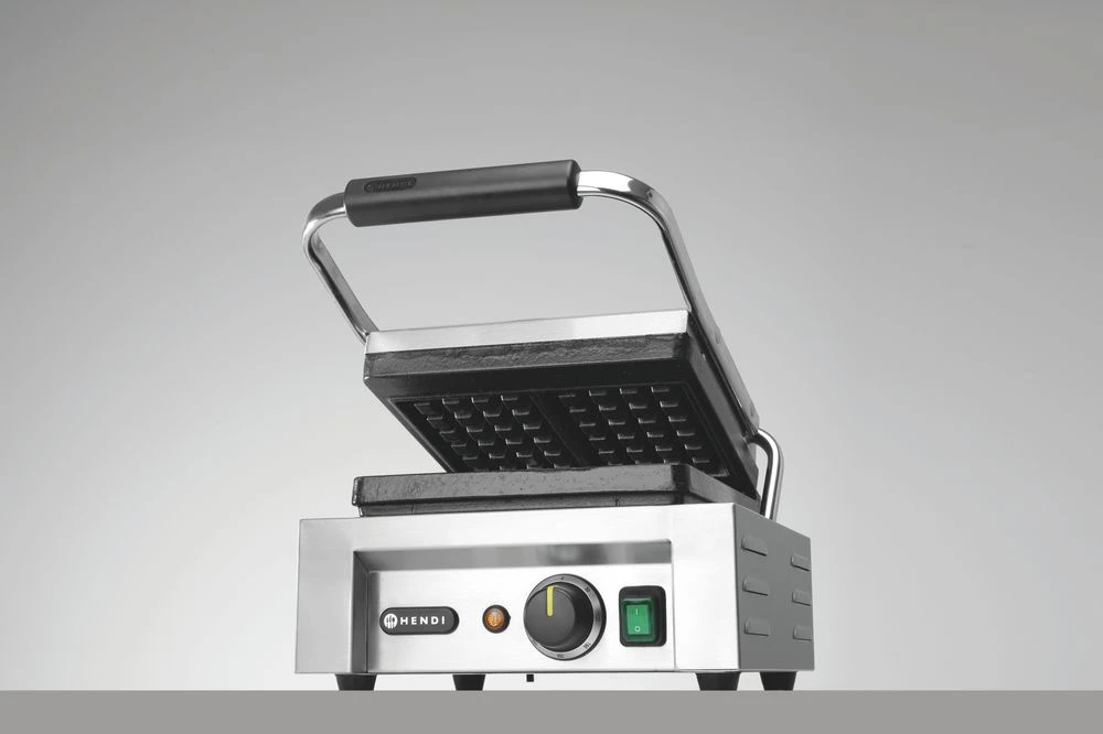 Vaffeljern Liège 230V 1500W 212103 by Hendi color Svart