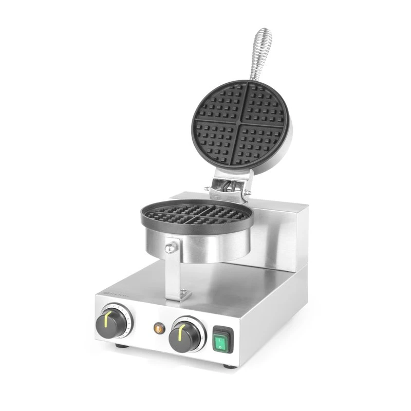 Vaffeljern rundt Ø190 mm 230V 1000W 212172 by Hendi color Svart
