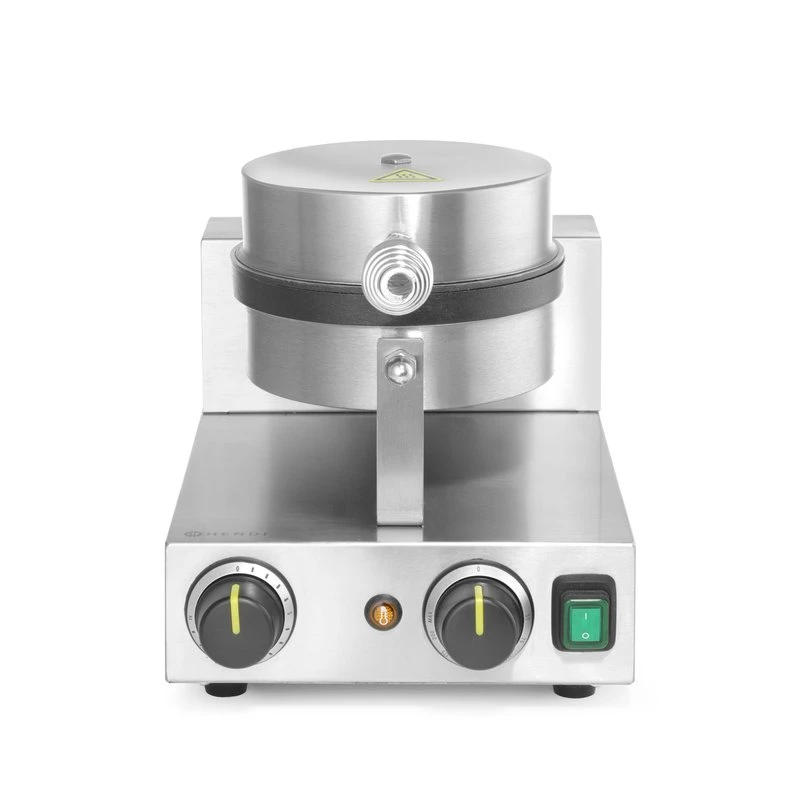 Vaffeljern rundt Ø190 mm 230V 1000W 212172 by Hendi color Svart