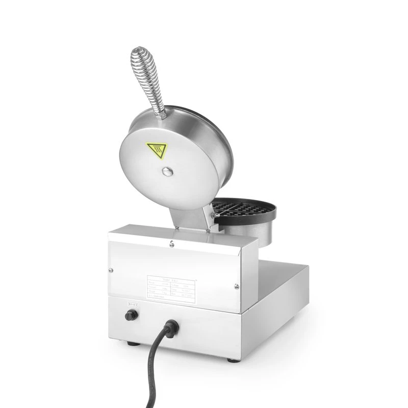 Vaffeljern rundt Ø190 mm 230V 1000W 212172 by Hendi color Svart