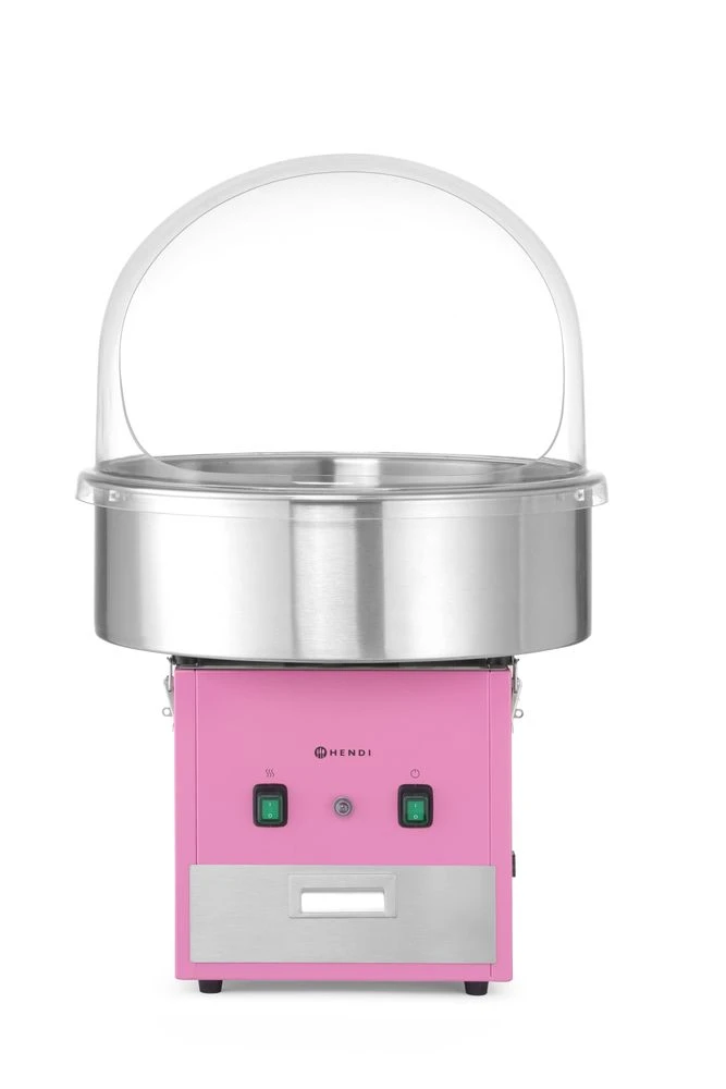 Sukkerspinnmaskin 230V 1200W 282731 by Hendi color Svart