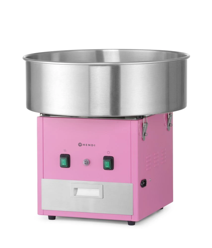 Sukkerspinnmaskin 230V 1200W 282731 by Hendi color Svart