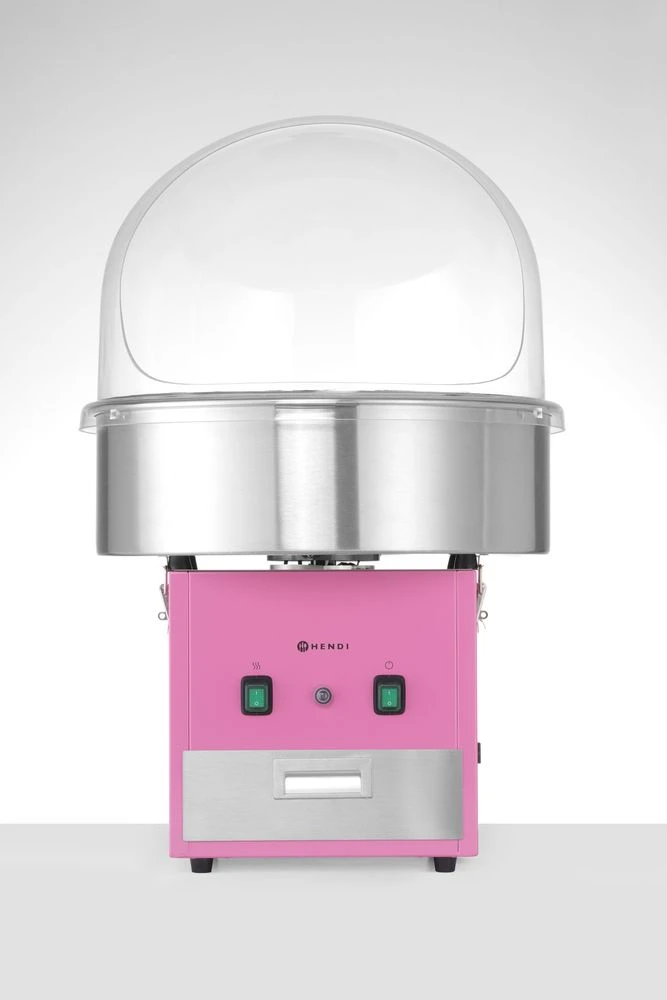 Sukkerspinnmaskin 230V 1200W 282731 by Hendi color Svart