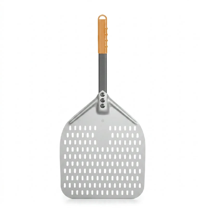 Pizzaspade firkantet perforert aluminium hardanodisert 660x305 mm 618097 by Hendi color Svart