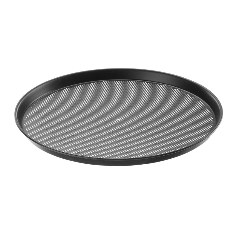 Pizzaform perforert jernstål Ø400 mm 616949 by Hendi color Svart