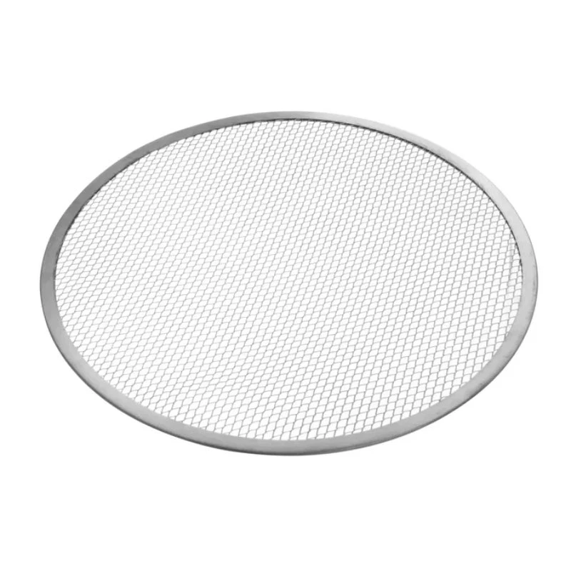 Pizzascreen aluminium 330 mm 617540 by Hendi color Svart