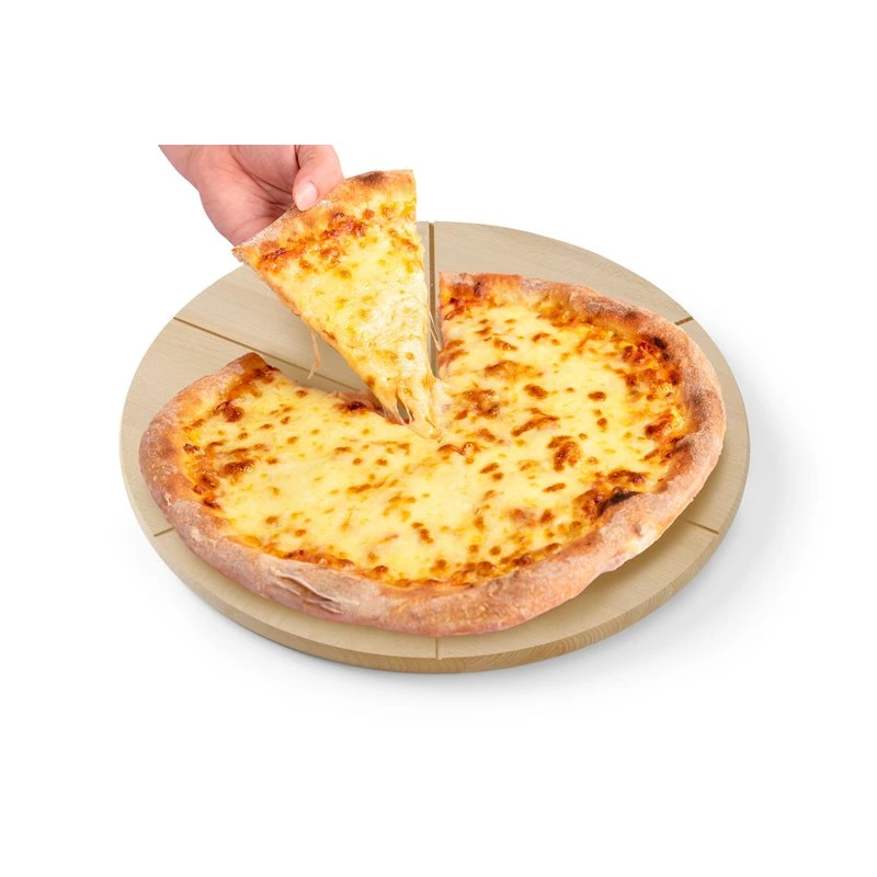 Pizzabrett bøketre 300 mm 505540 by Hendi color Svart