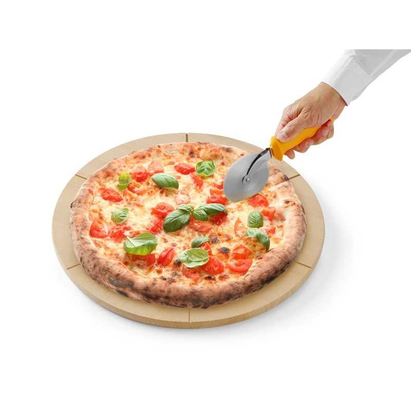 Pizzabrett bøketre 300 mm 505540 by Hendi color Svart