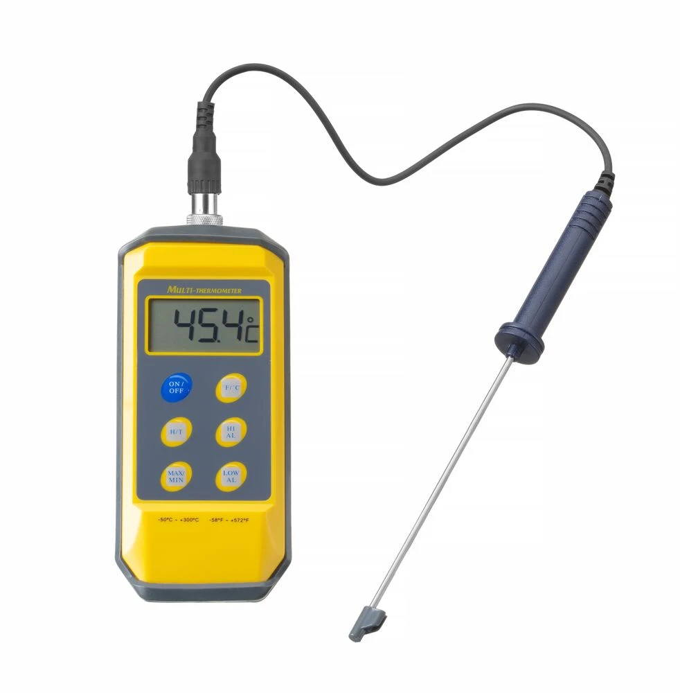 Støtsikkert digitalt termometer med avtakbar sonde 271407 by Hendi color Svart