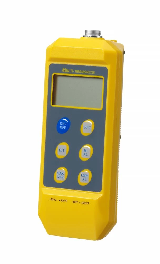 Støtsikkert digitalt termometer med avtakbar sonde 271407 by Hendi color Svart