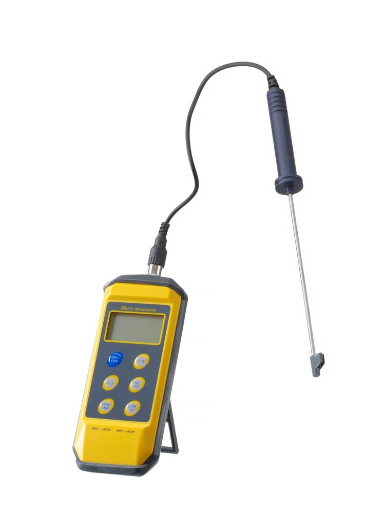 Støtsikkert digitalt termometer med avtakbar sonde 271407 by Hendi color Svart