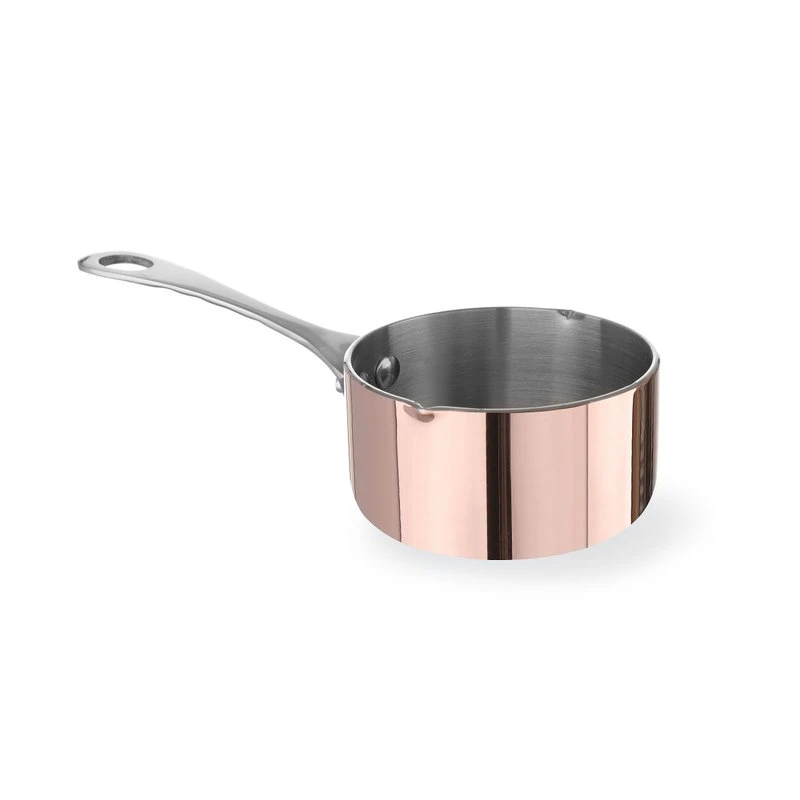 Liten kasserolle med helletut 3-lags 50x30 mm 607015 by Hendi color Svart