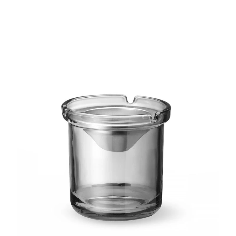 Glassaskebeger med trakt rustfritt stål 98x99 mm 440117 by Hendi color Svart