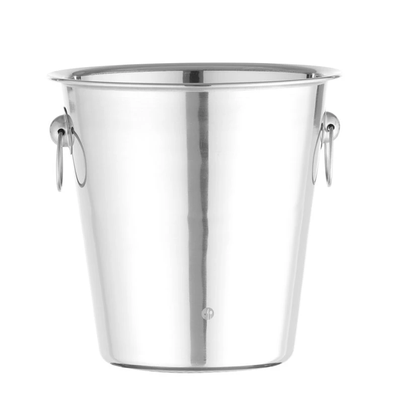Vinkjøler med ringhåndtak 3,3 l rustfritt stål 220x190 mm 593202 by Hendi color Svart