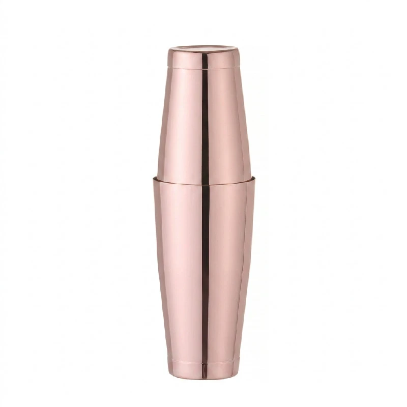 Tin-on-tin Boston shaker 0,6 - 0,8 l rustfritt stål kobberlook 593318 by Hendi color Svart