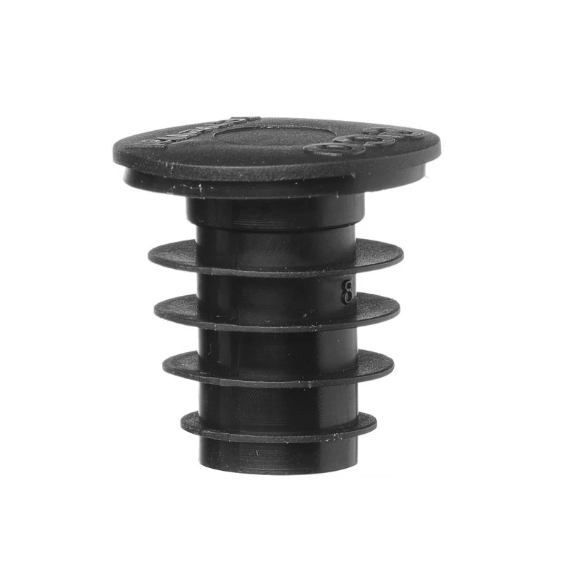 6 stk. Flaskestopper rillet kork passer flaskehals opptil 20 mm 595558 by Hendi color Svart