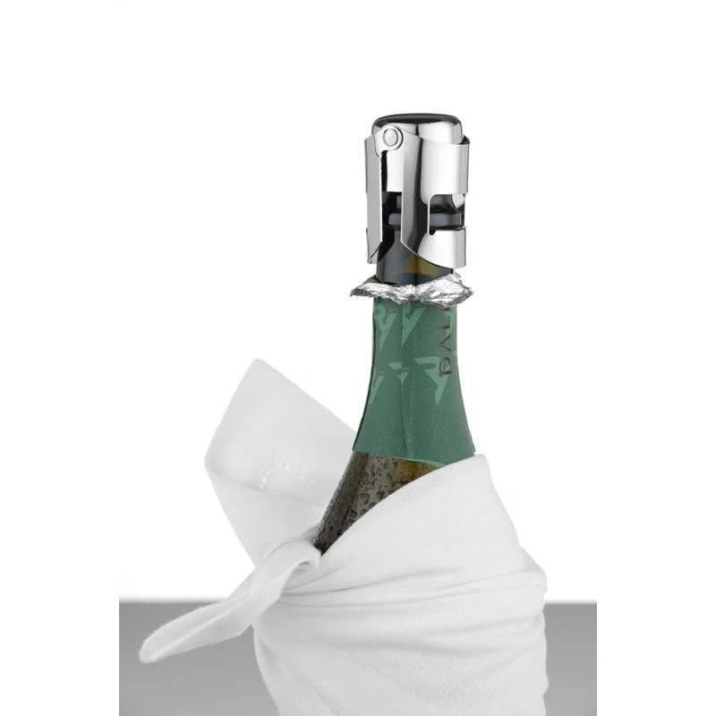 Champagnestopper i rustfritt stål 595589 by Hendi color Svart