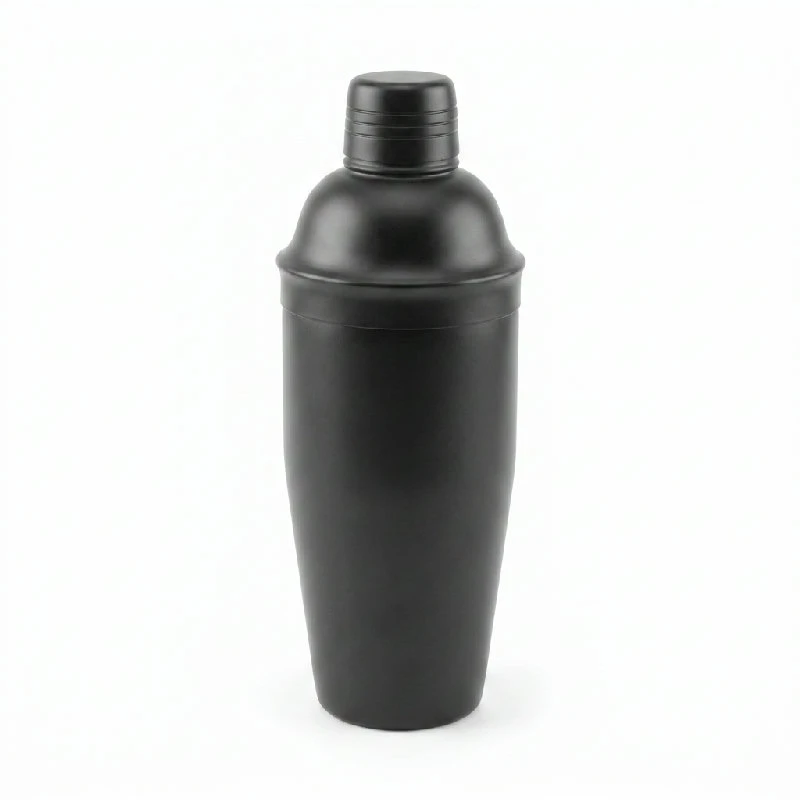 Cobbler shaker 3-delt 0,75 l rustfritt stål sort 596432 by Hendi color Svart