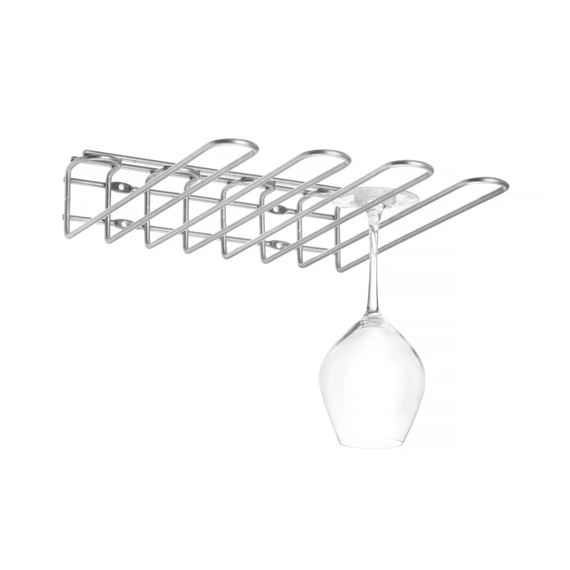 Glassoppheng rustfritt stål 3 rader 596500 by Hendi color Svart