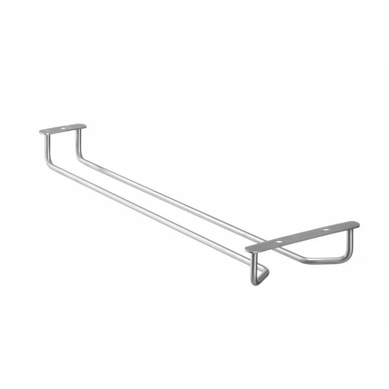 Glassoppheng rustfritt stål 1 rad 596517 by Hendi color Svart