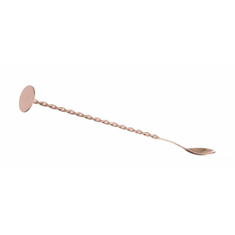 Barskje med muddler rustfritt stål kobberbelegg 596579 by Hendi color Svart