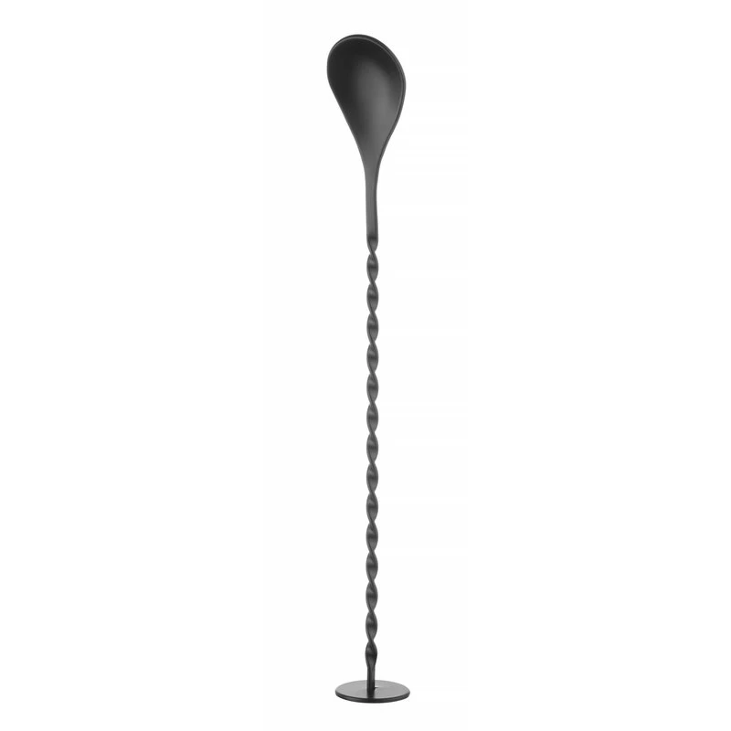 Barskje med muddler rustfritt stål sort belegg 596586 by Hendi color Svart
