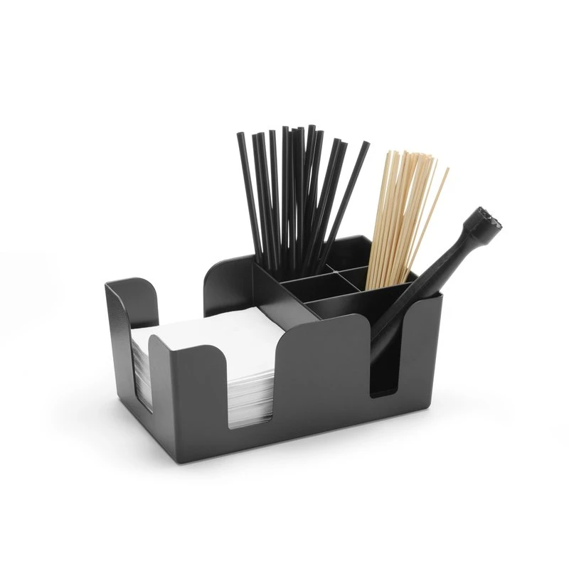 Barcaddy sort ABS 240x145x105 mm 596760 by Hendi color Svart