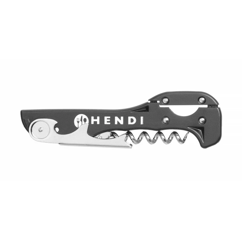 Kelnerkorketrekker 37x130x14 mm Profi Line 597323 by Hendi color Svart