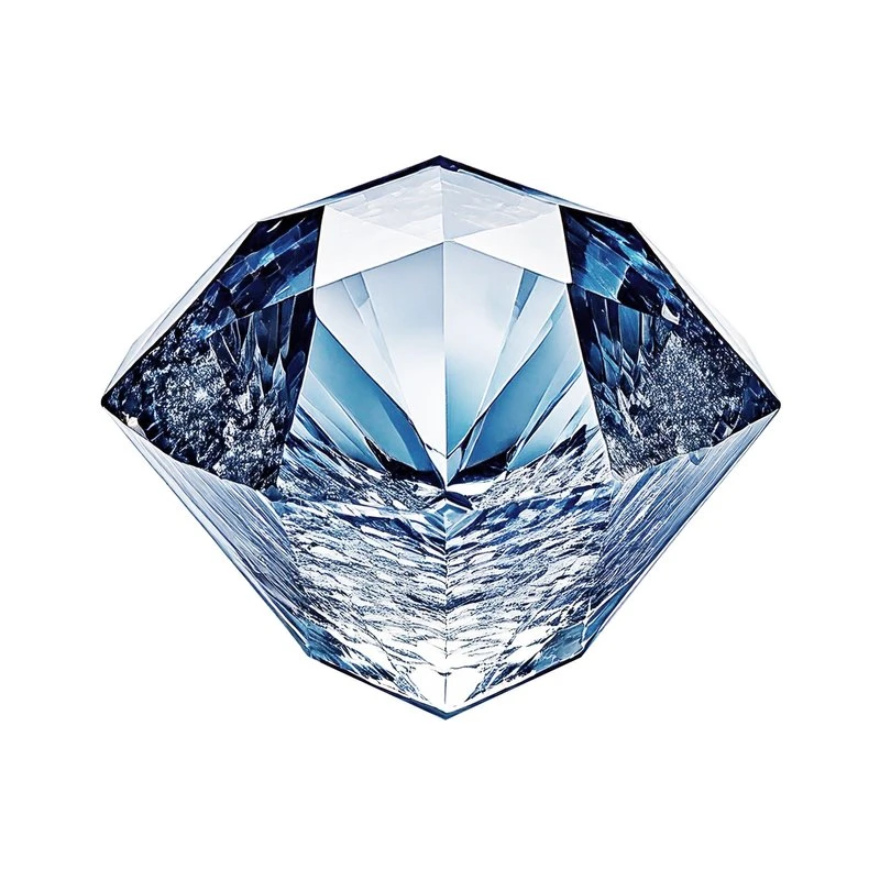 Isbitform edelstensformet silikon 6 stk. 679012 by Hendi color Svart