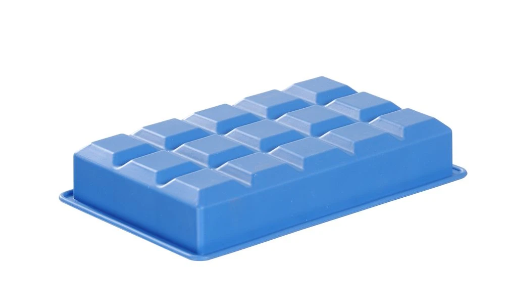 Isbitform 15 terninger silikon 679043 by Hendi color Svart