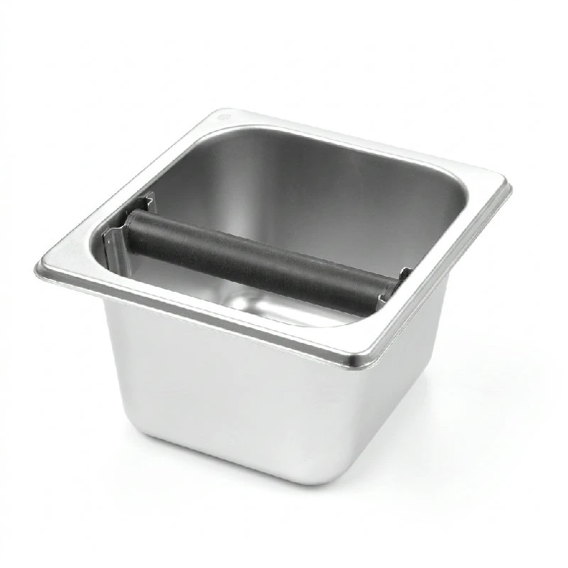 Knock box GN 1/6x100 mm rustfritt stål 208335 by Hendi color Silver