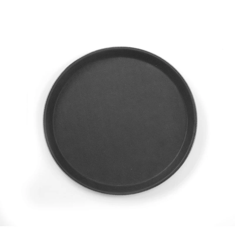 Serveringsbrett rund 400x22 mm FRP 508800 by Hendi color Svart