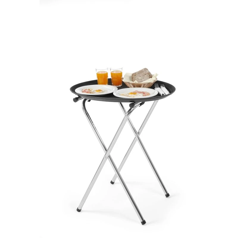 Serveringsbrett ovalt XL 735x600 mm FRP 508831 by Hendi color Svart