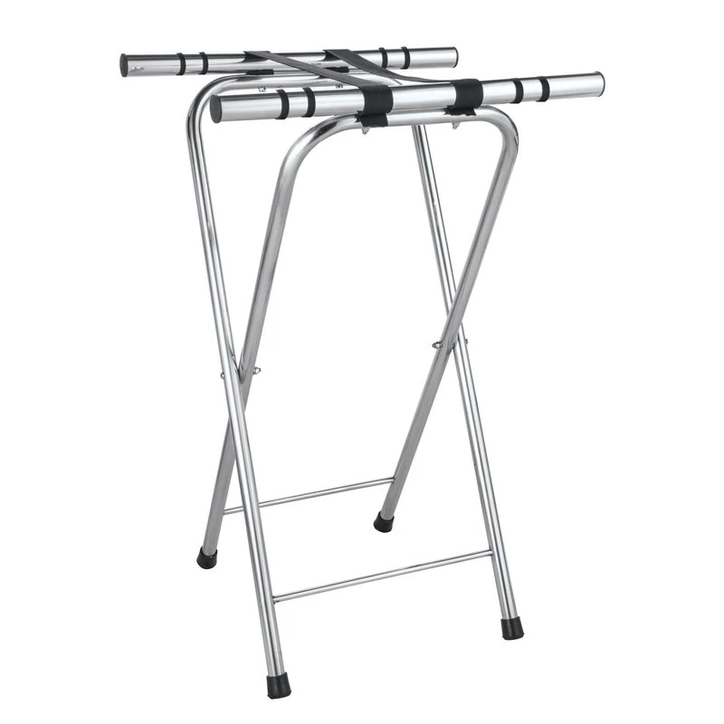 Sammenleggbart brettstativ rustfritt stål 520x410x800 mm 810507 by Hendi color Silver
