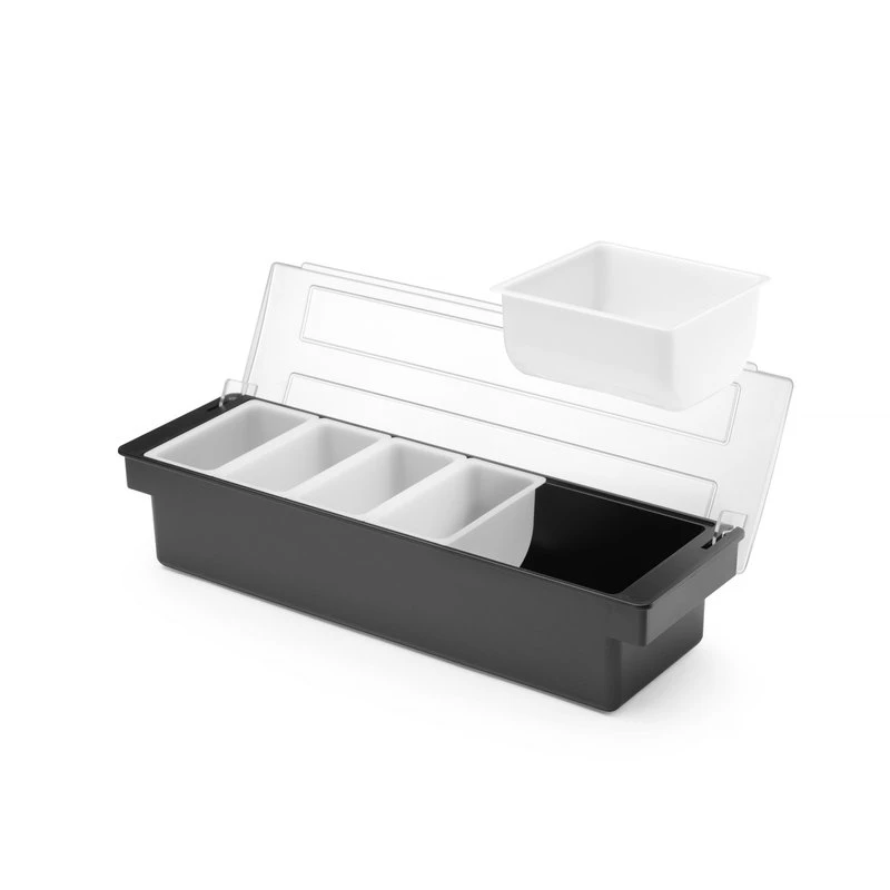 Garnityrholder 5 rom sort ABS 552131 by Hendi color Svart