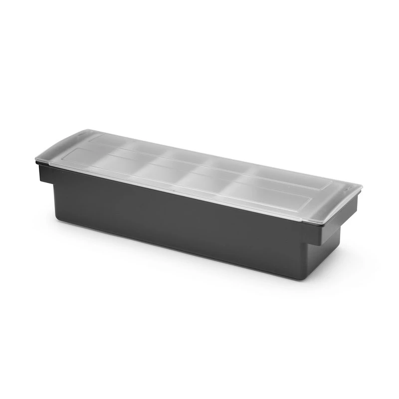 Garnityrholder 5 rom sort ABS 552131 by Hendi color Svart