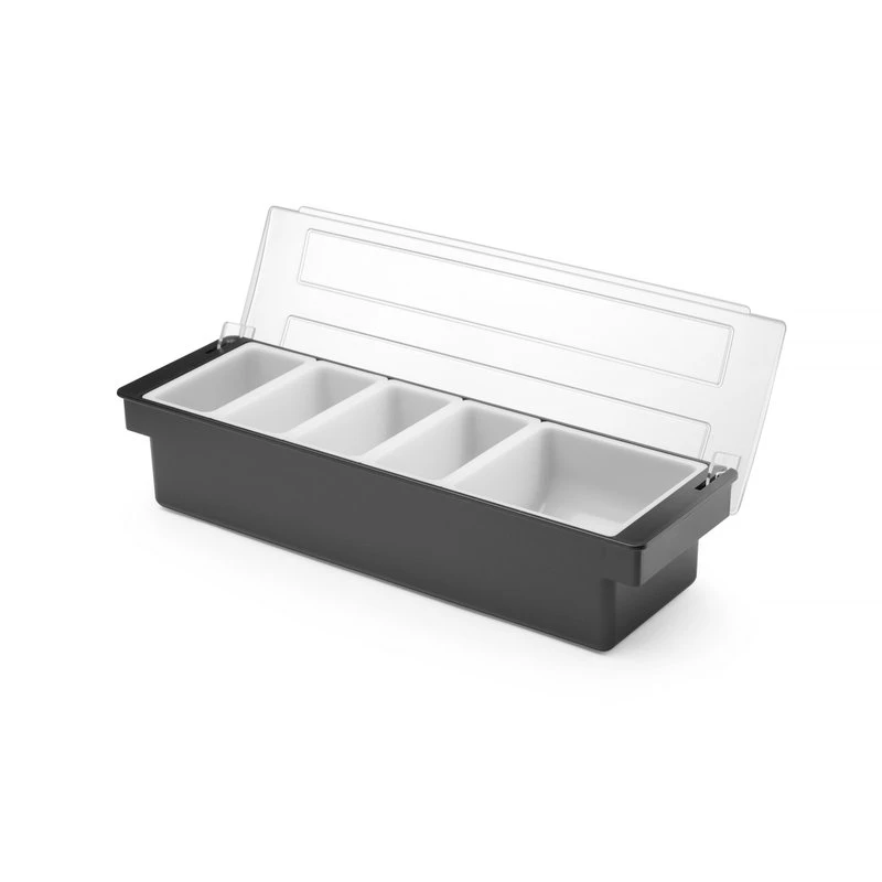 Garnityrholder 5 rom sort ABS 552131 by Hendi color Svart