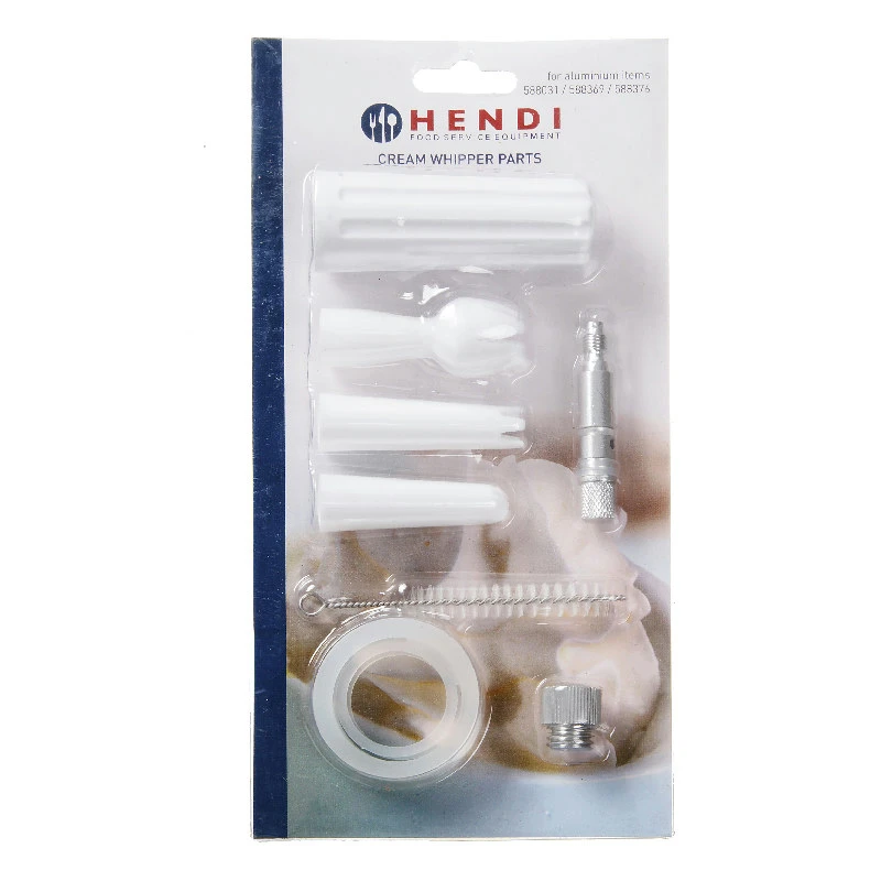 Reservedelssett kremdispenser Profi Line 589205 by Hendi color Svart